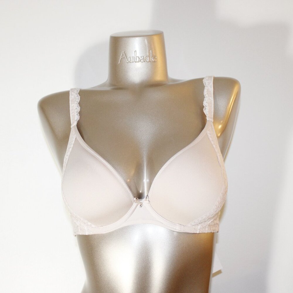 Aubade Paris Sample Sweetessence Pink Nude Padded Bra 34B